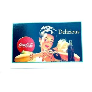Coca Cola Postcards Latina Pinup